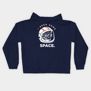 I Need Some Space Cat Kids Hoodie